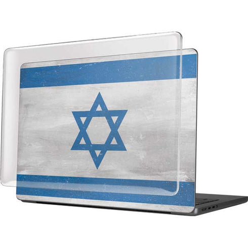 Israel Flag Distressed MacBook Pro 14in (2021-24) Case plus Skin